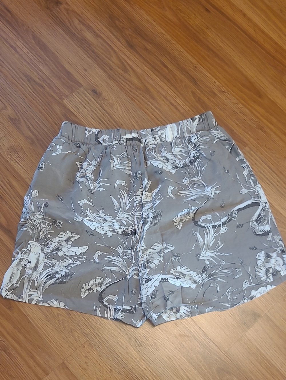 Anine Bing Tropical Print Shorts